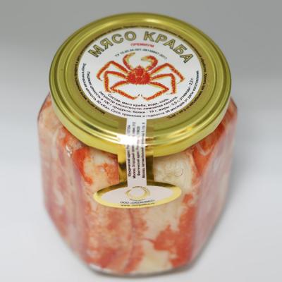 Мясо краба, 520 гр., ст/б