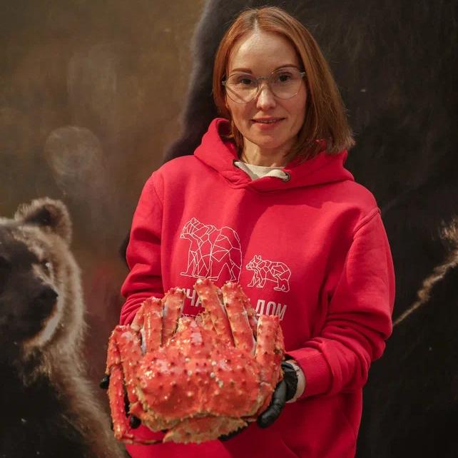 Краб камчатский королевский, варено-мороженый, весовой