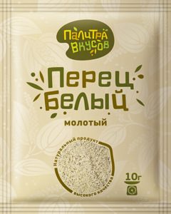 Специи Перец белый молотый 10 гр. Палитра Вкусов