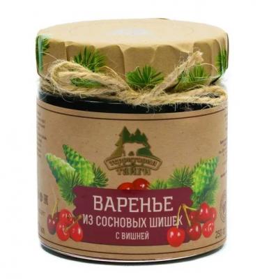 Варенье из сосновых шишек с вишней 200гр Томск, Территория тайги