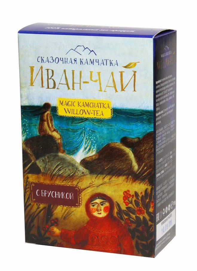 Иван-чай "Сказочная Камчатка" с брусникой (40 гр.)