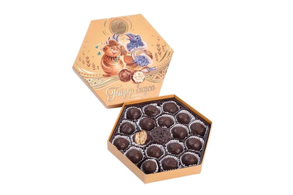 Конфеты  «Гейзер вкуса» 250 гр., Камчатка