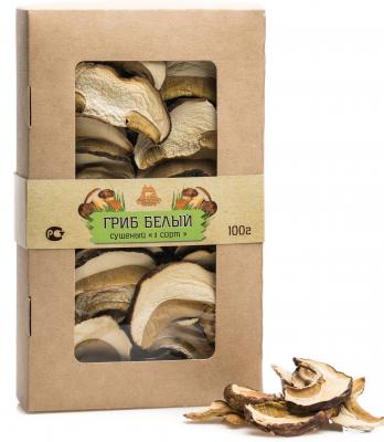 Грибы сушеные Белые сибирские 100гр, Томск
