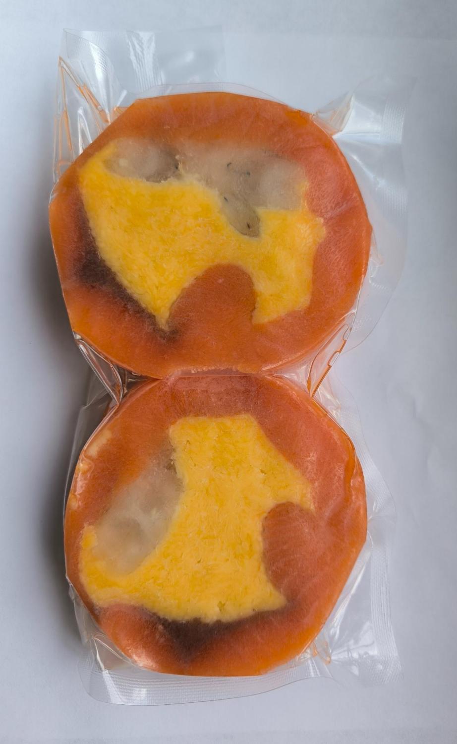 Рулады из форели с сыром и тигровой креветкой