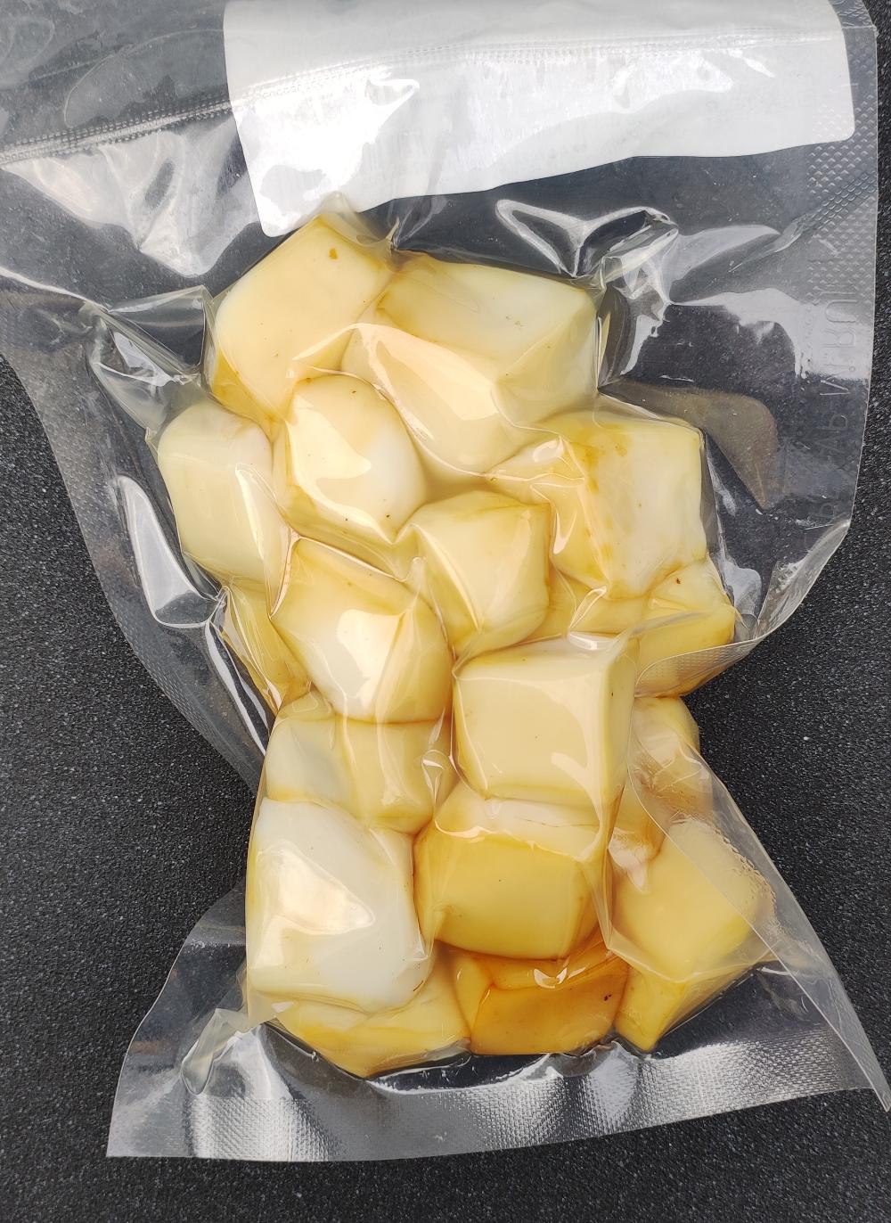 Кальмар филе-кусочки горячего копчения, 300 гр.