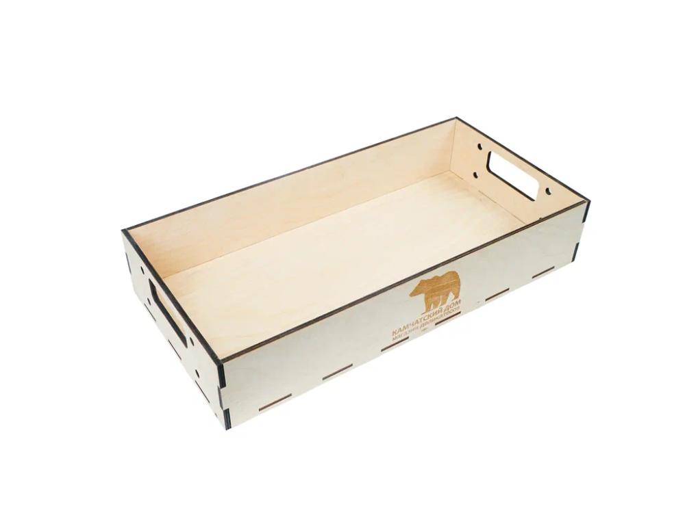Ящик деревянный для подарка 52x26x10 см 