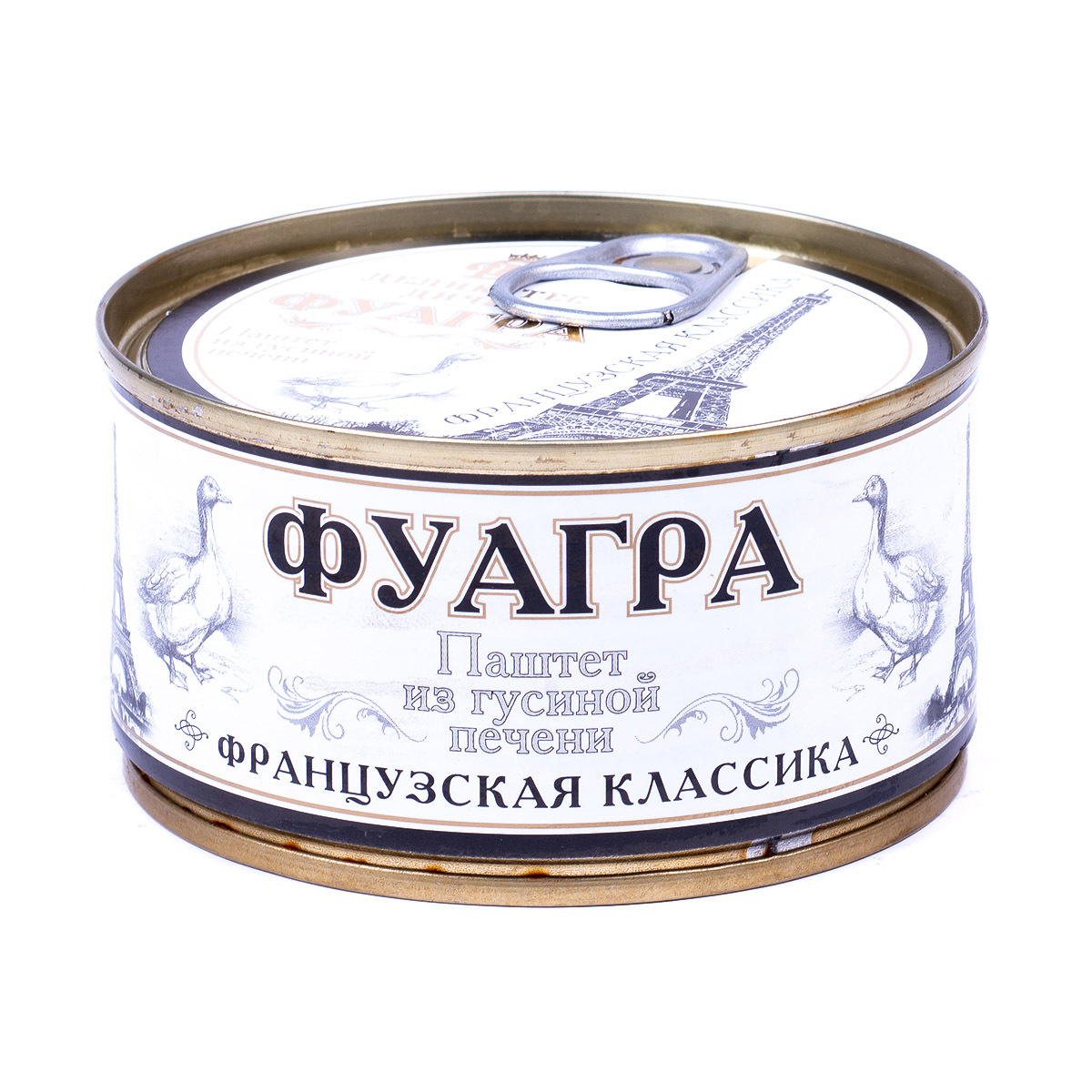 Паштет из гусиной печени Фуагра французская классика 200гр жб 