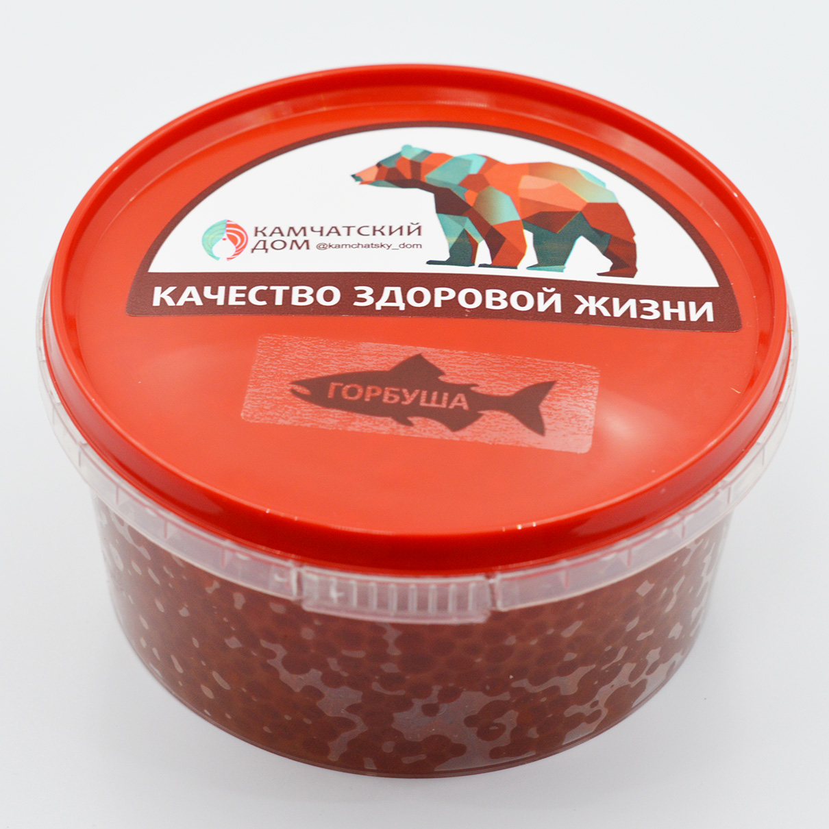 Икра лососевая Горбуши весовая 500 гр. 