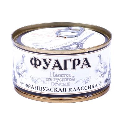 Паштет из гусиной печени Фуагра французская классика 200гр жб 