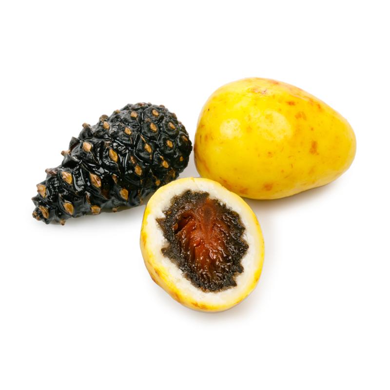 Сосновые шишки в белом шоколаде с облепихой