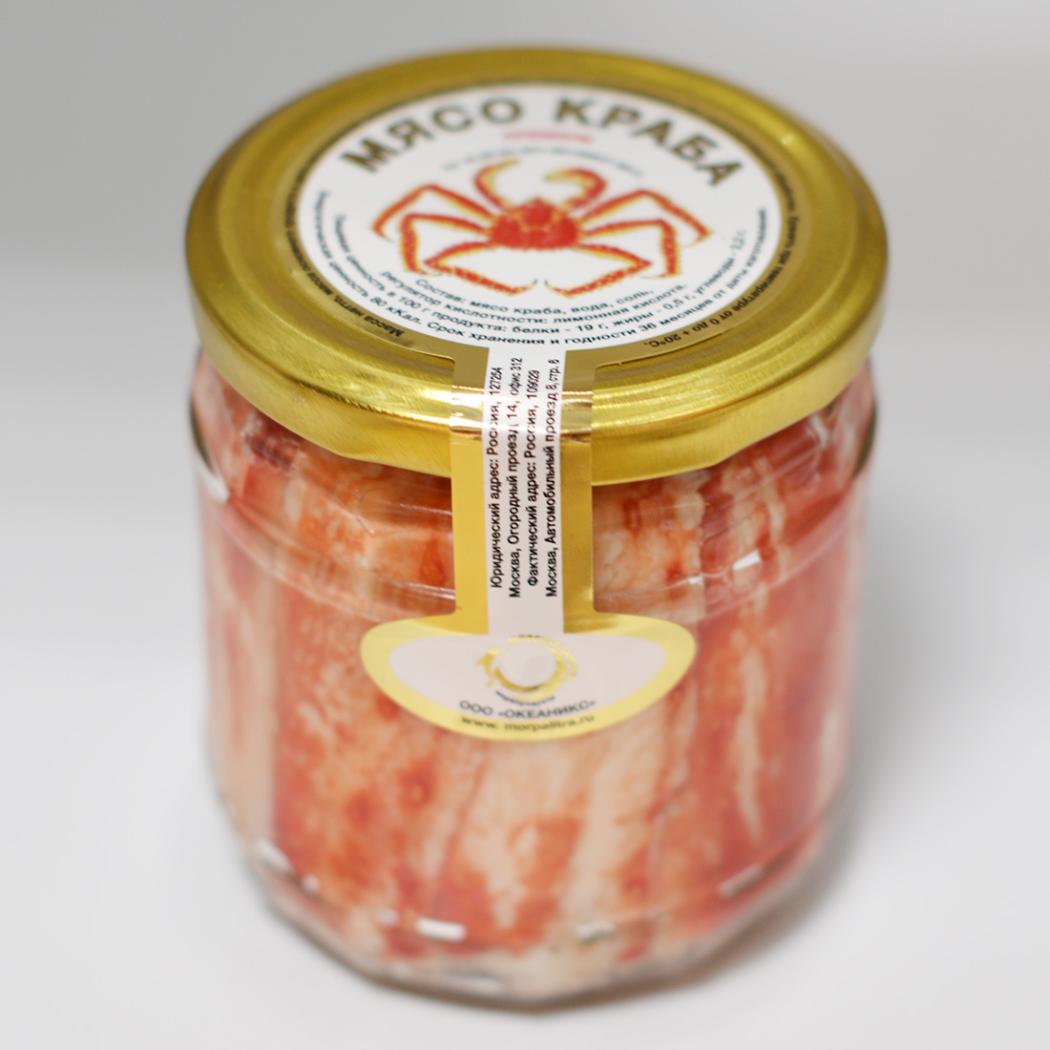 Фото мясо краба, 380 гр., ст/б Мясо краба, 380 гр., ст/б заказать