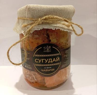Сугудай из филе Чавычи, 500 гр.